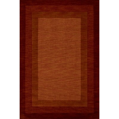 Keifer Oriental Handmade Tufted Wool Red Area Rug -  Alcott HillÂ®, 6F9244CF6BE54872A309A5EA9367A2FF