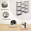 Étagère à livres avec tablettes réglables H 54,8 "x l 62"-1660035241