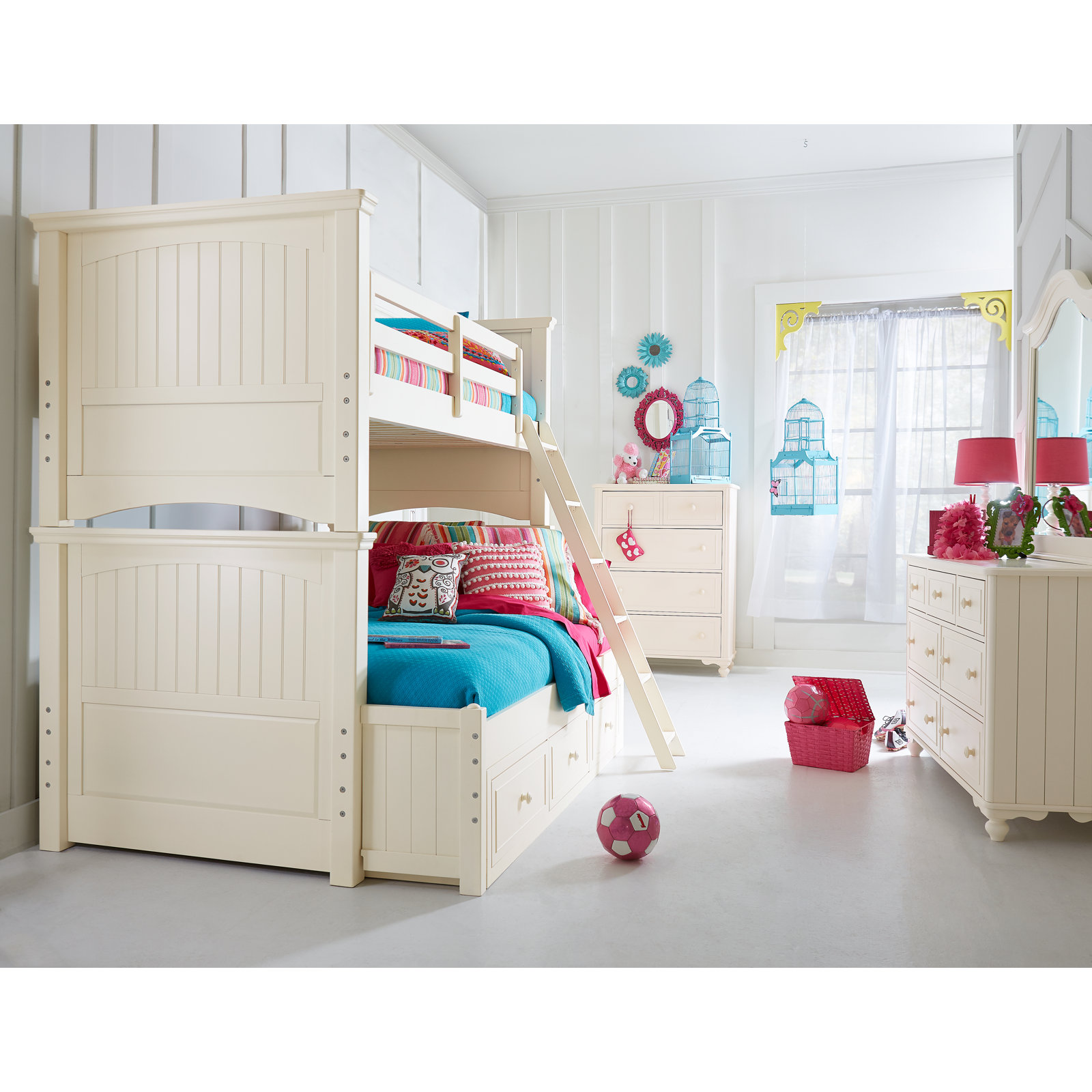 Kids Twin Over Full Bunk Bed