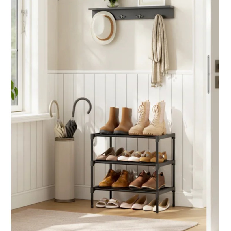 Bordovice 12 Pair Shoe Rack