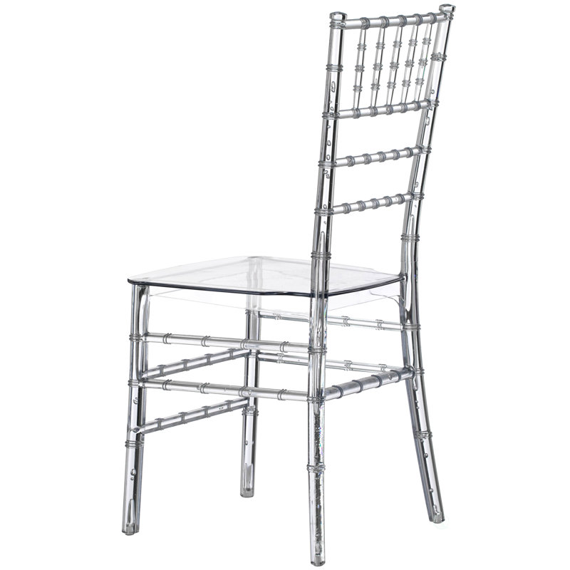 Acrylic Stackable Chiavari Dining Chair, Single