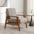 Luberisse 25'' Wide Upholstered Polyester Armchair-1753112434