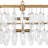 Tressia 8 - Light Metal Chandelier
