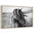 Floating Frame Natural Wood selected