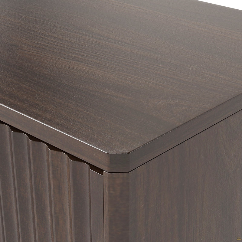 Armoire à recyclage de déchets en bois 10 gallons