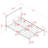 Seagroves Metal Platform Bed-1383452179-1383452178