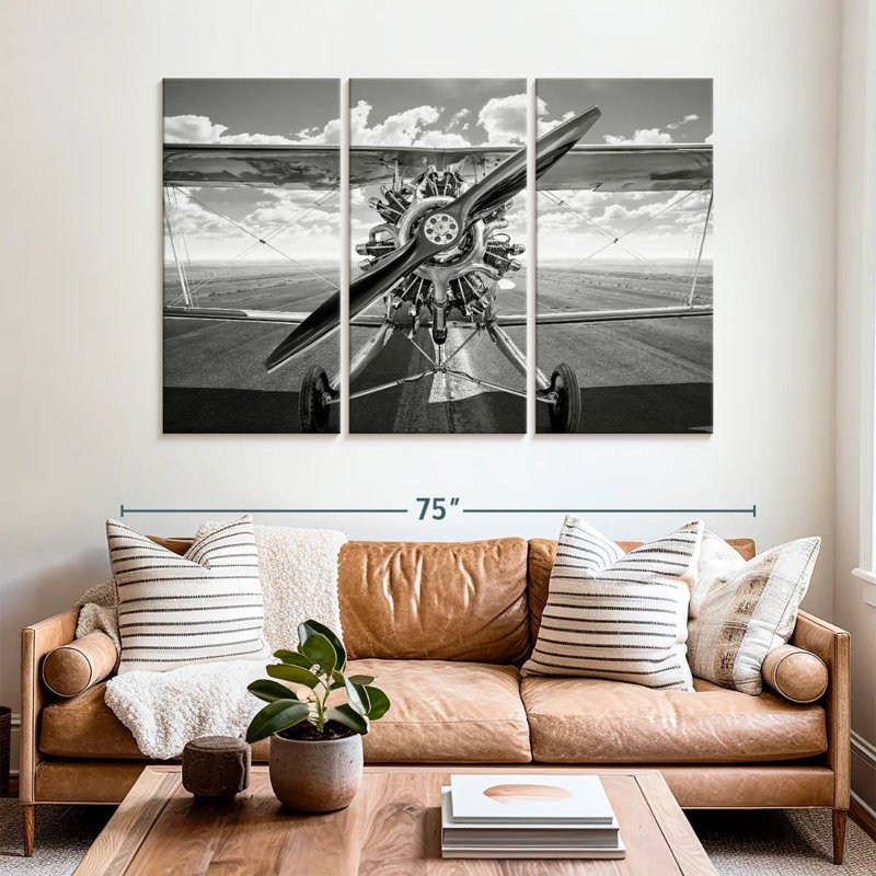 Avion Mehar Vintage Chrome, H 42 po x l 65 po