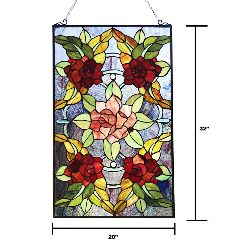 Erin Plants & Flowers Window Panel