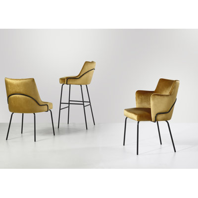 Louvre Upholstered Arm Chair