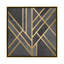 «Art Deco Geometric I» par Elisabeth Fredriksson - impression d'art graphique-53128071-49900636
