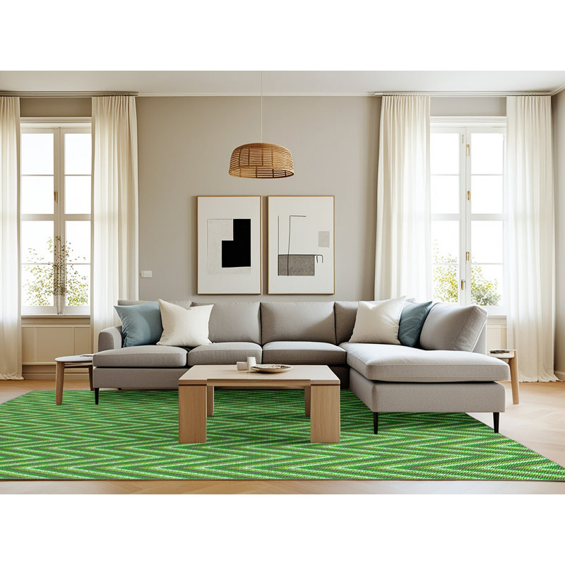 Washable Indoor Rug, Rectangle 8' x 10'
