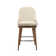 Harper Swivel Upholstered Counter Stool with Solid Wood Frame
