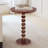 Iemie Mango Wood Spindle Round End Table