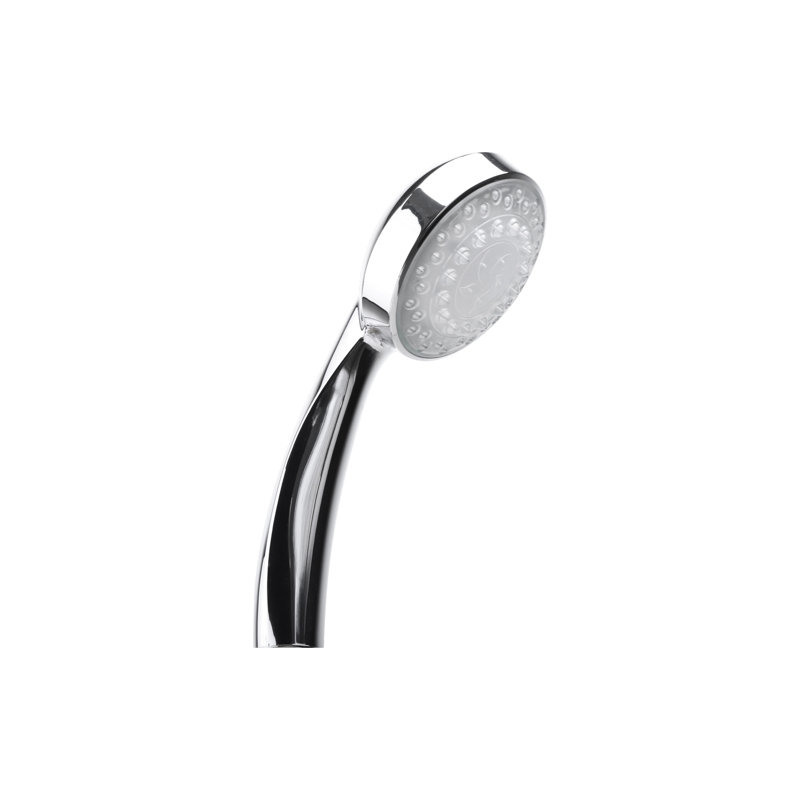 Rain Fixed Shower Head with Temperature-based LED
