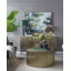 Lampe de table en cuir