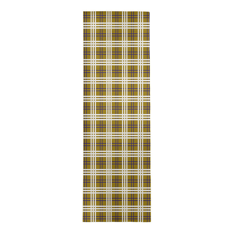Plaid Indoor Rug, Runner 2'6" x 8'