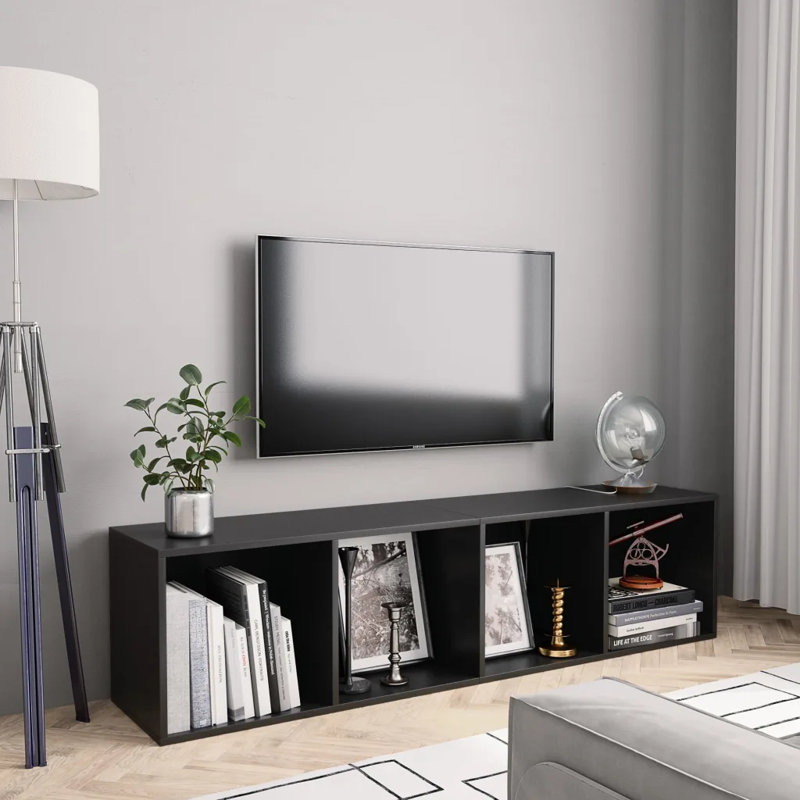 Keya Cube Bookcase, Black
