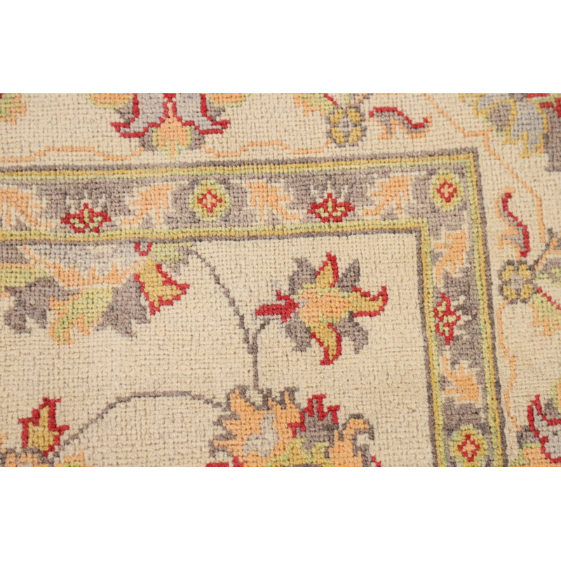 Tapis oriental à motif floral All-Over Oushak