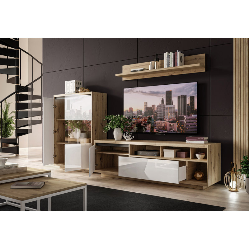 Trikomou Unfinished Entertainment Centre for TVs up to 78"