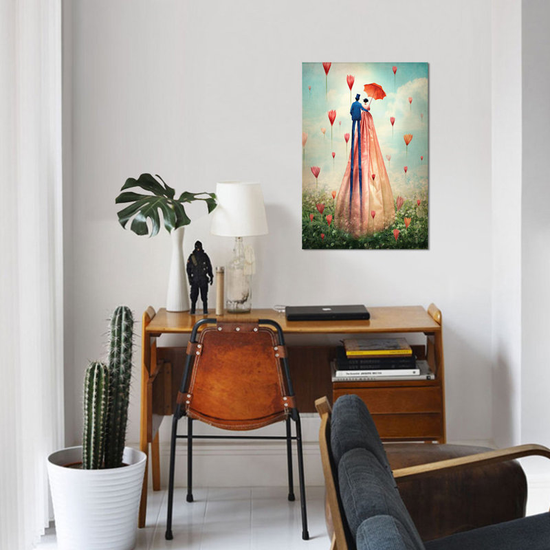 Graphic Art Print on Wrapped Canvas, 66.04 cm H x 45.72 cm W x 1.91 cm D