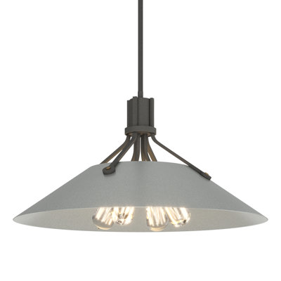 Luminaire suspendu conique simple à 4 lumières Henry
