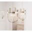  Luminaire suspendu en forme de urne à 3 lumières-79032445