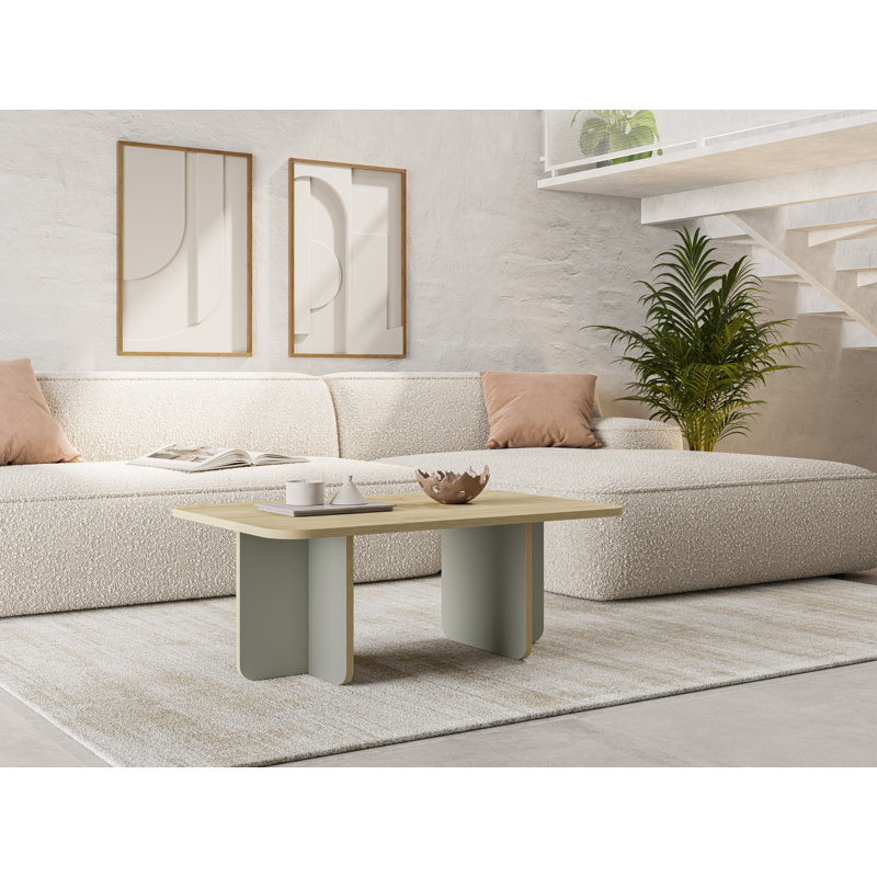 15 - Piece Living Room Table Set, Ash Green