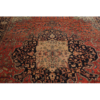One-of-a-Kind 8'11" X 11'5" Wool Area Rug Red