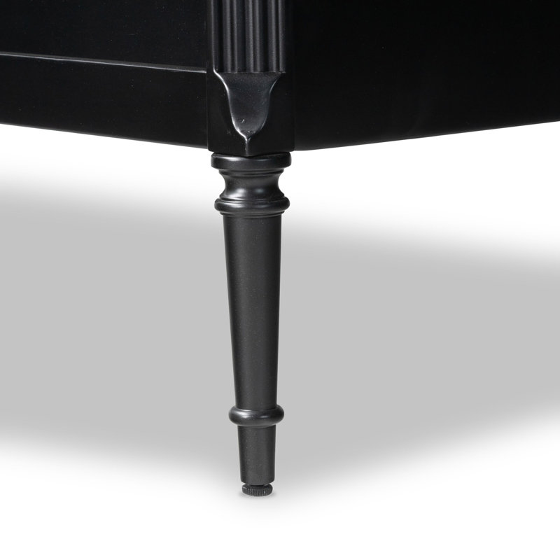 Lendon 3 Drawer Dresser-Black