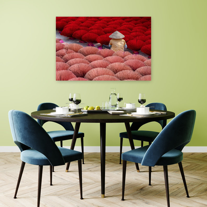 Art mural coloré vibrant, 32" H x 48" W
