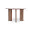Lia Round Dining Table Dark Brown