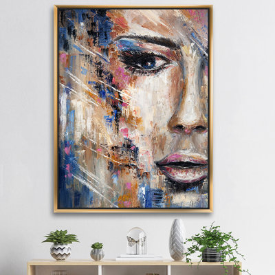 " Portrait of a Young Woman IV " Painting