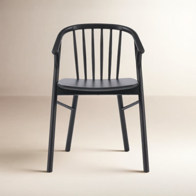 Fincher 18.5'' H Ash Solid Wood Armchair