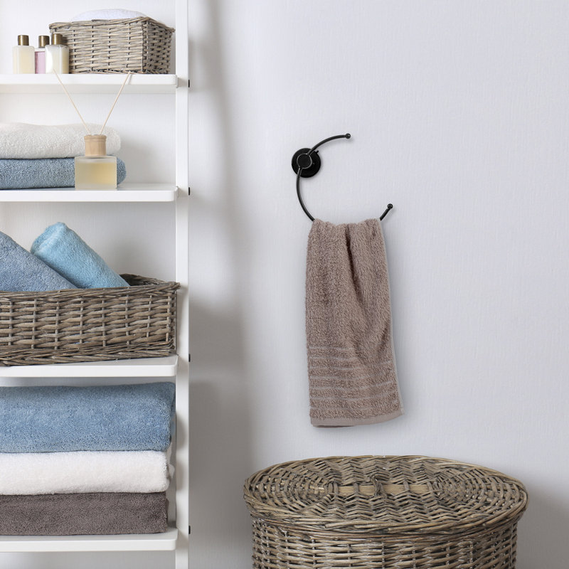 Bathroom Semicircle Open Hand Towel Ring