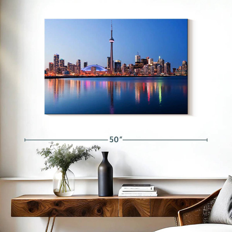 Rorry Toronto Skyline, 26" H x 39" W