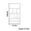 Modern simple and cost effective bookcase
