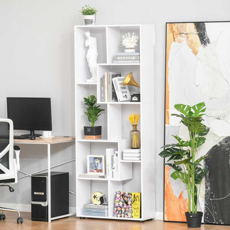 178cm H x 70cm W Standard Bookcase, White