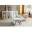 Chaise berçante en tissu Teddy-207878355