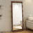 Medieval-Style Rectangular Wave-Shaped Frame Full-Length Mirror-118735308-118735312