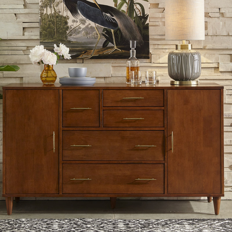 Afrida 59.1'' Sideboard, Oak