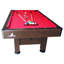 Cougar 228cm L Pool Table with Leg Levelers
