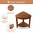 Solid Teak Shower Stool