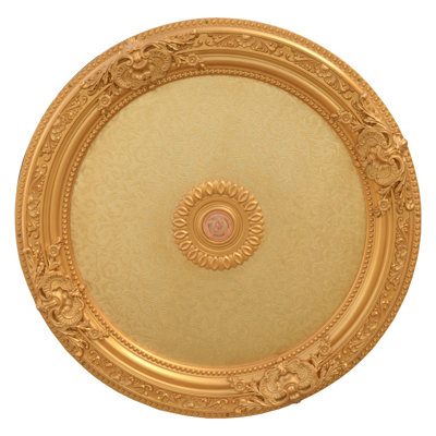 Lustre rond médaillon de plafond