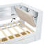 L-shaped Daybed Corner Bed Under-bed Drawers with Storage Bookcase-1905163303-1905163296
