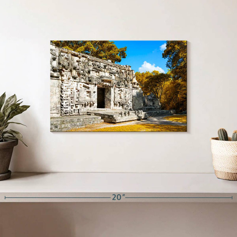Nicci Hochob Mayan Pyramids, 8" H x 12" W