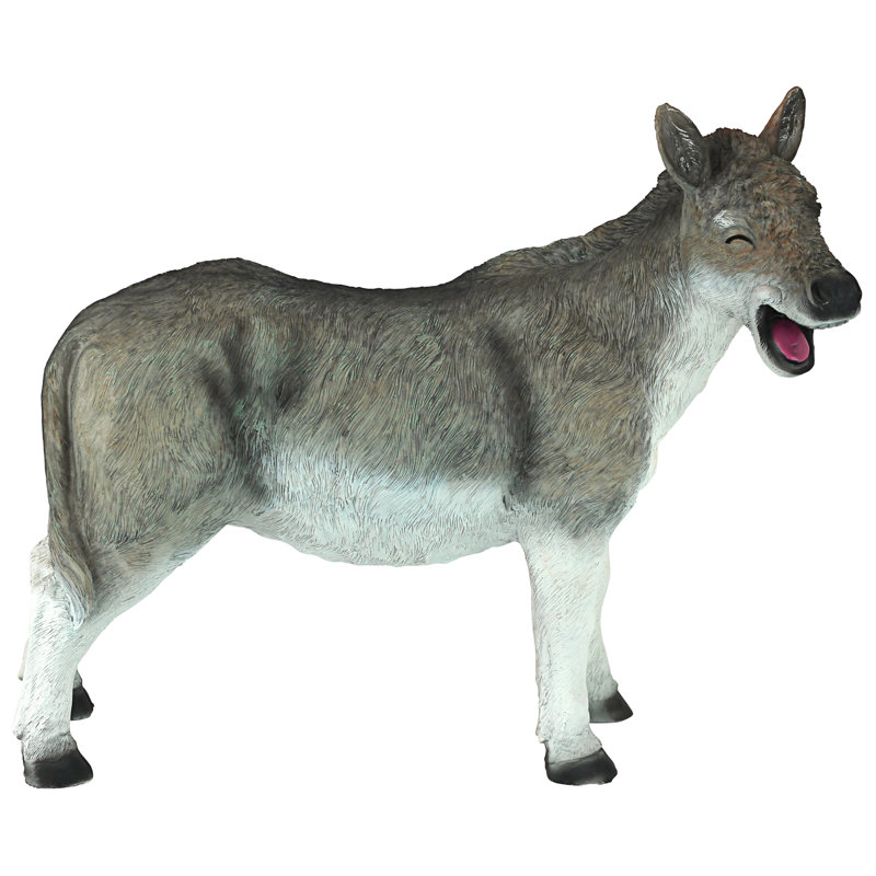 Statue donkey rire