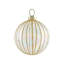 18cm Handmade Solid Colour Glass Bauble