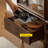 Modern Nut-Brown Solid Wood Display Stand