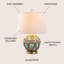 Lampe de table 22 po Ginevra