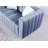 Clifford 62.6" Velvet Square Arm Loveseat-418562263-443398673-443398670